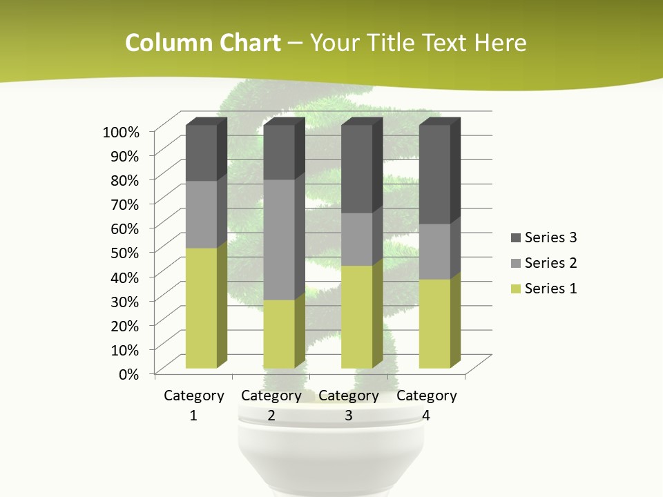 Symbol Illuminated Solution PowerPoint Template