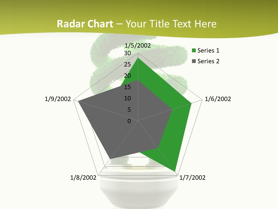 Symbol Illuminated Solution PowerPoint Template