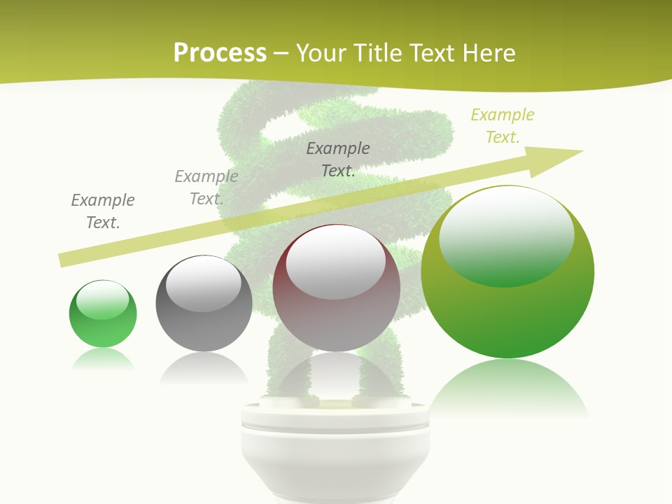 Symbol Illuminated Solution PowerPoint Template