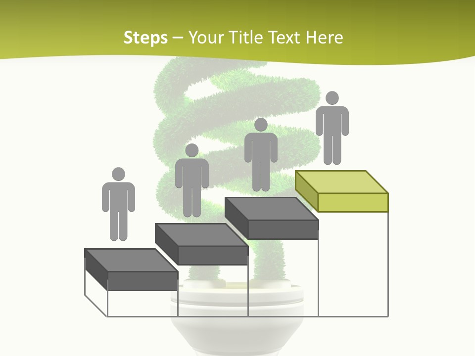 Symbol Illuminated Solution PowerPoint Template