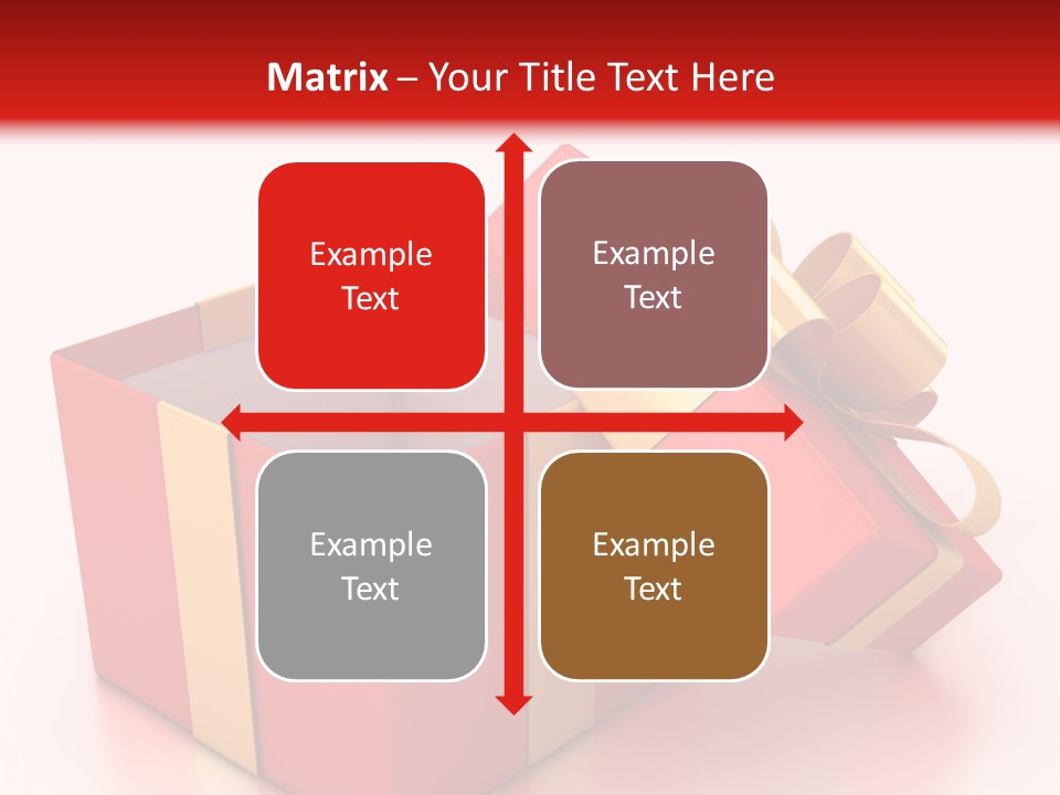 Red Packaging Event PowerPoint Template