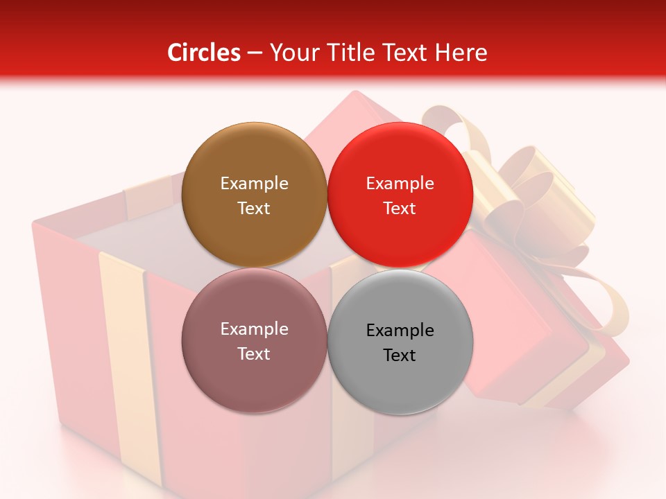 Red Packaging Event PowerPoint Template