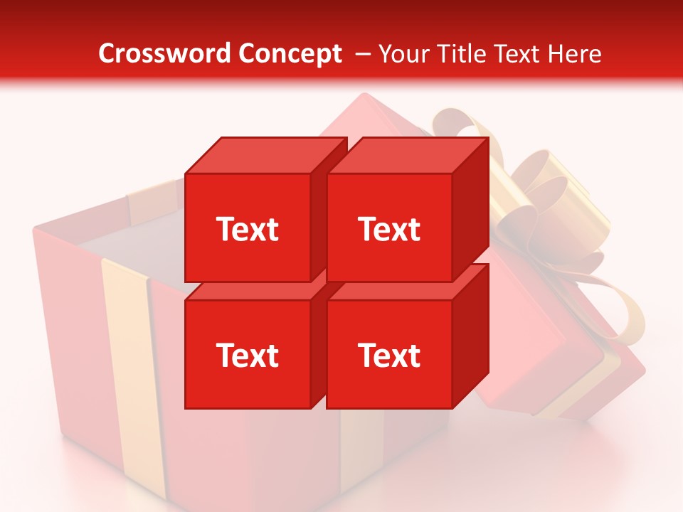 Red Packaging Event PowerPoint Template
