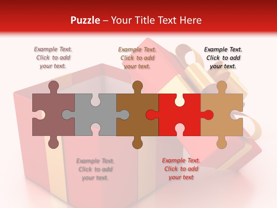 Red Packaging Event PowerPoint Template