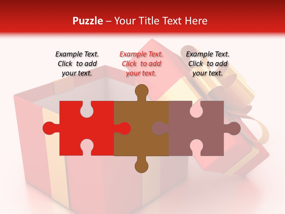 Red Packaging Event PowerPoint Template