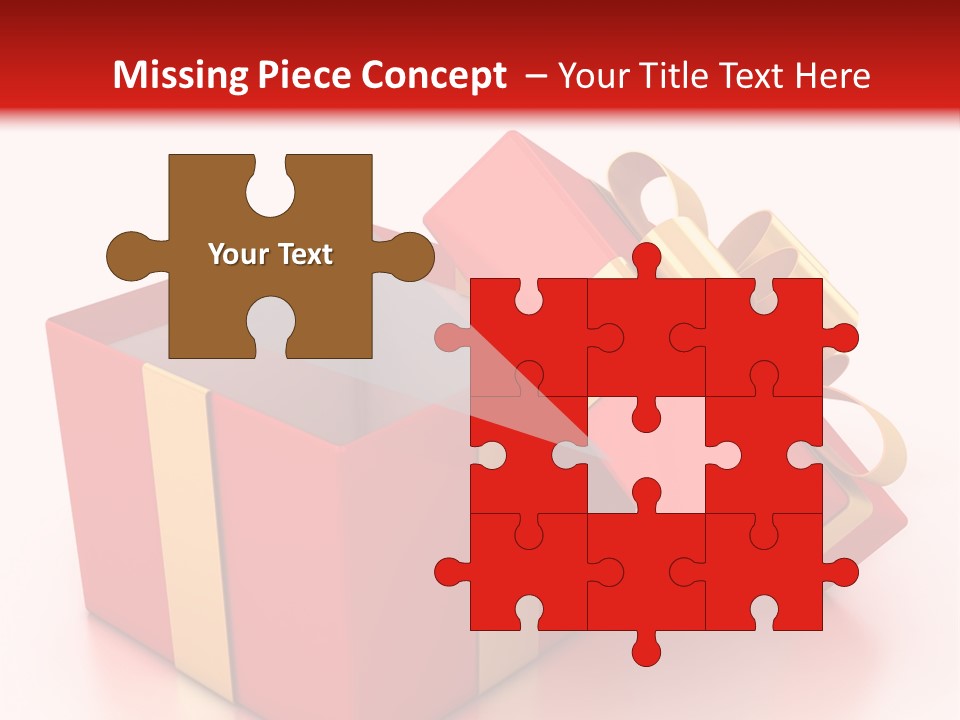 Red Packaging Event PowerPoint Template