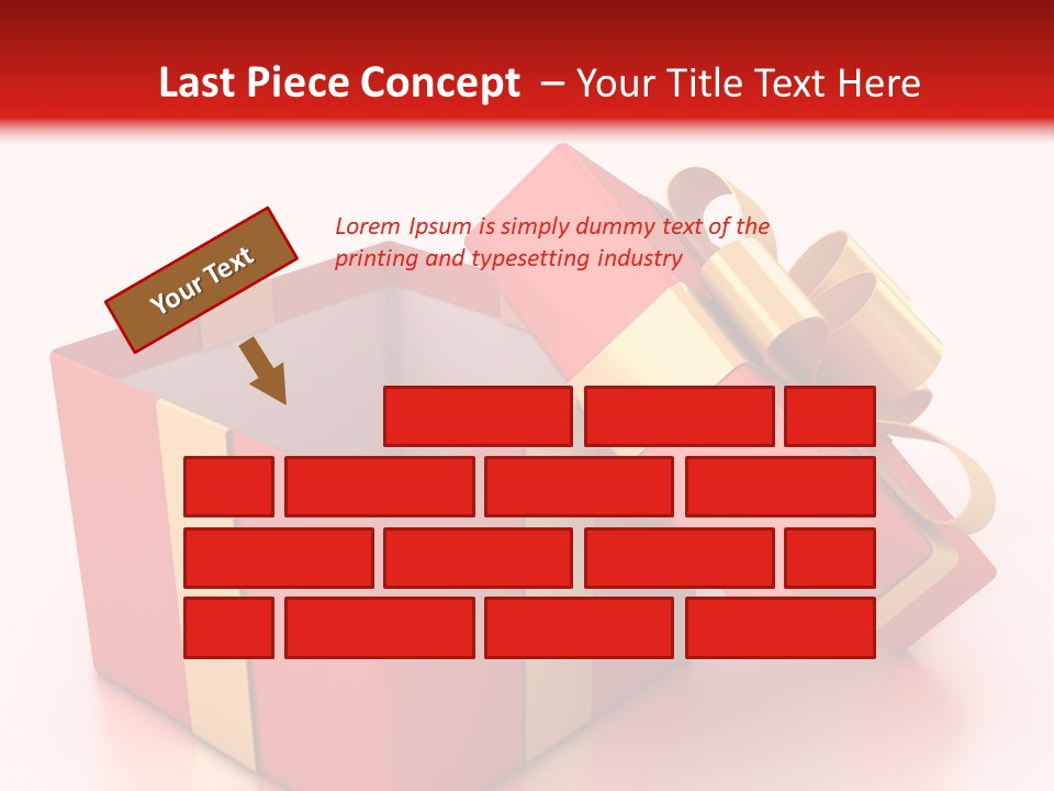 Red Packaging Event PowerPoint Template