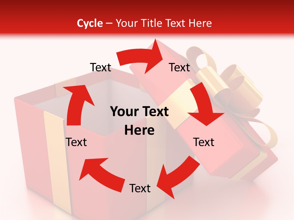 Red Packaging Event PowerPoint Template