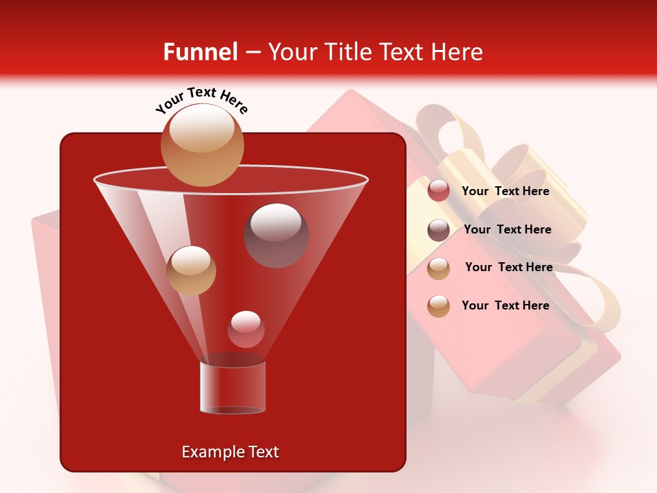 Red Packaging Event PowerPoint Template