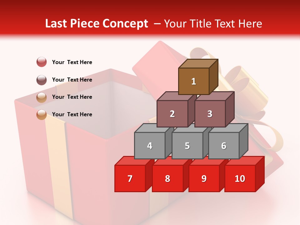 Red Packaging Event PowerPoint Template