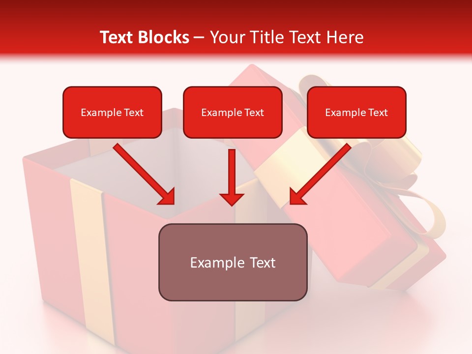 Red Packaging Event PowerPoint Template