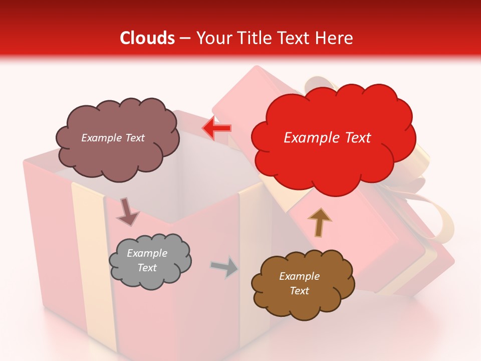 Red Packaging Event PowerPoint Template