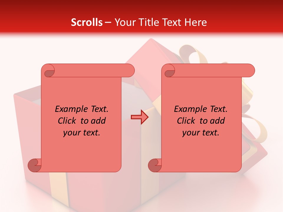 Red Packaging Event PowerPoint Template