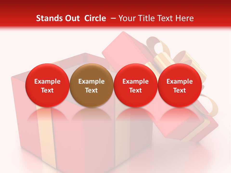 Red Packaging Event PowerPoint Template