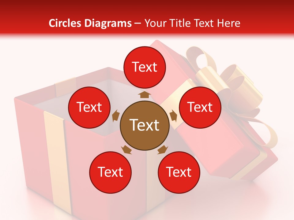 Red Packaging Event PowerPoint Template