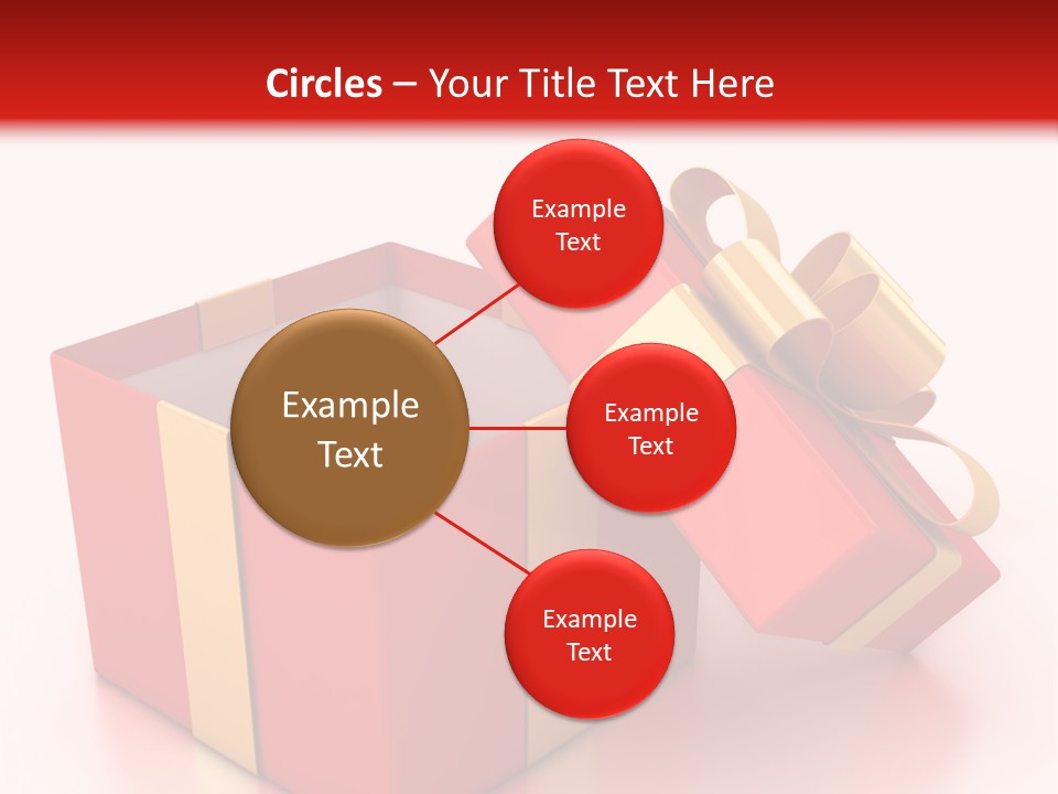 Red Packaging Event PowerPoint Template