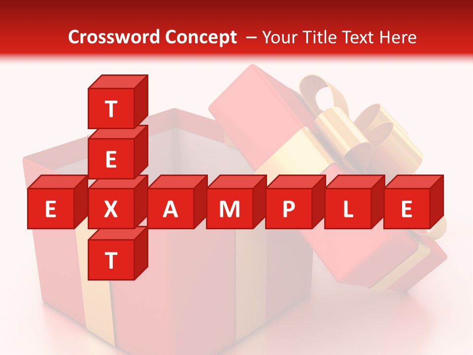 Red Packaging Event PowerPoint Template