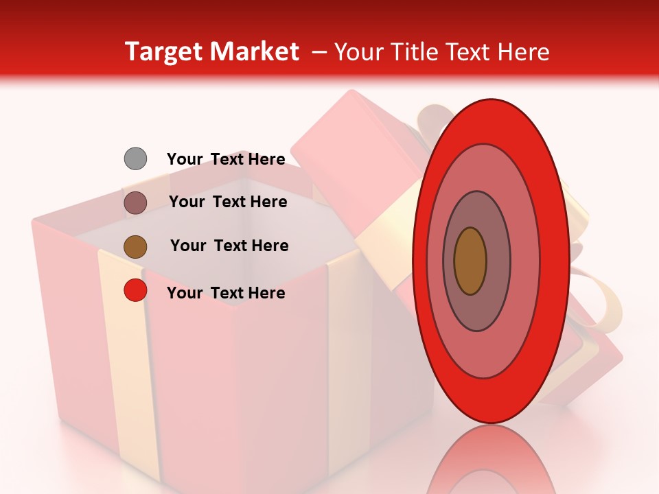 Red Packaging Event PowerPoint Template