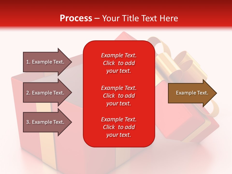 Red Packaging Event PowerPoint Template