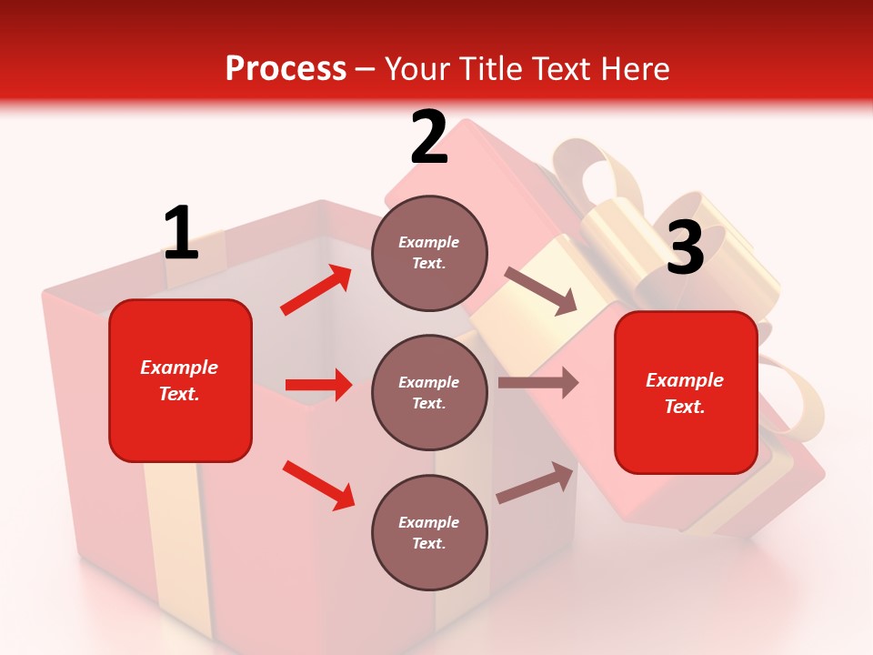 Red Packaging Event PowerPoint Template