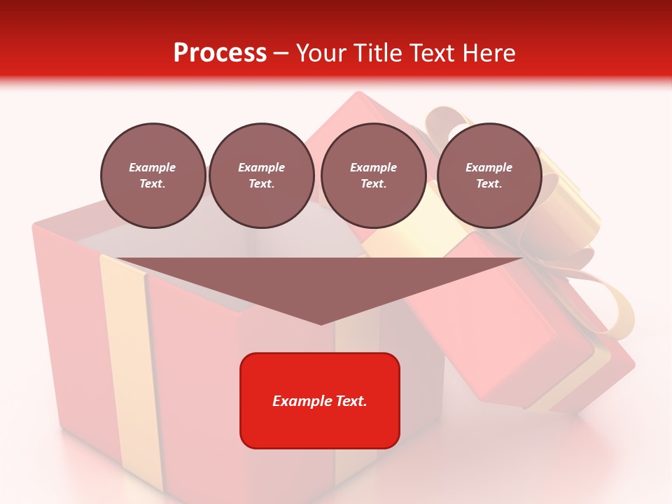 Red Packaging Event PowerPoint Template
