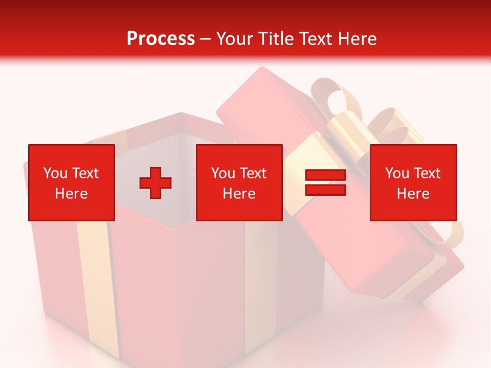 Red Packaging Event PowerPoint Template