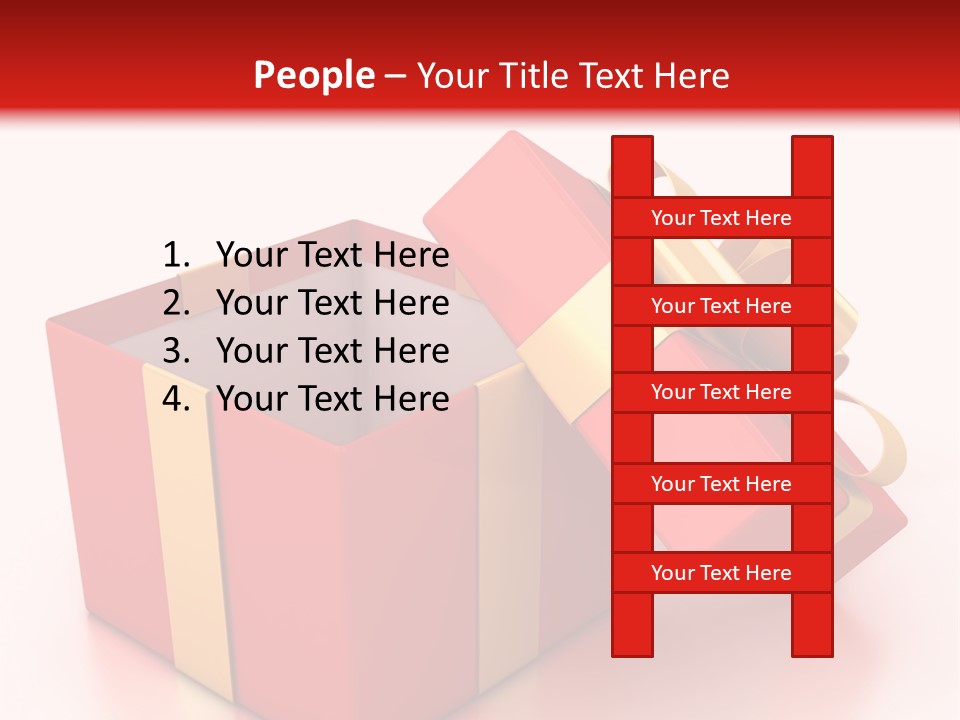 Red Packaging Event PowerPoint Template