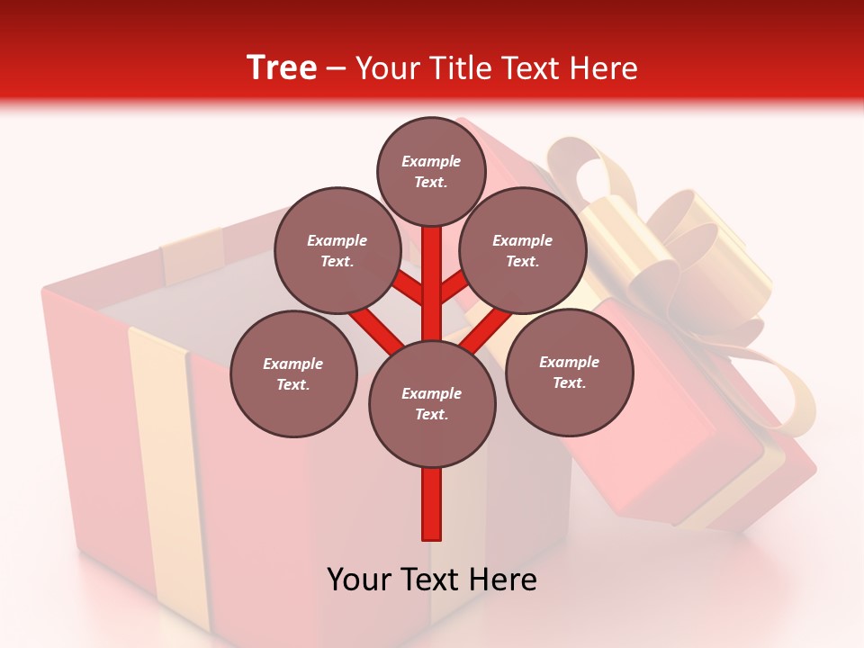 Red Packaging Event PowerPoint Template
