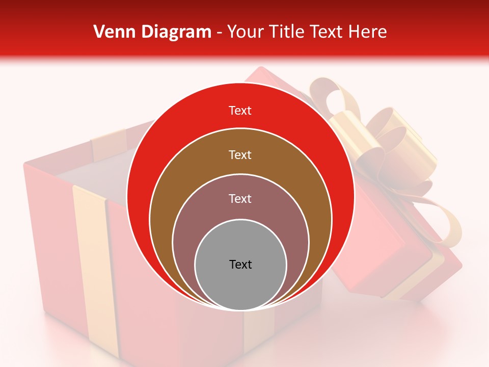 Red Packaging Event PowerPoint Template