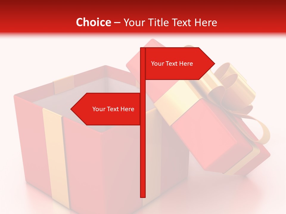 Red Packaging Event PowerPoint Template