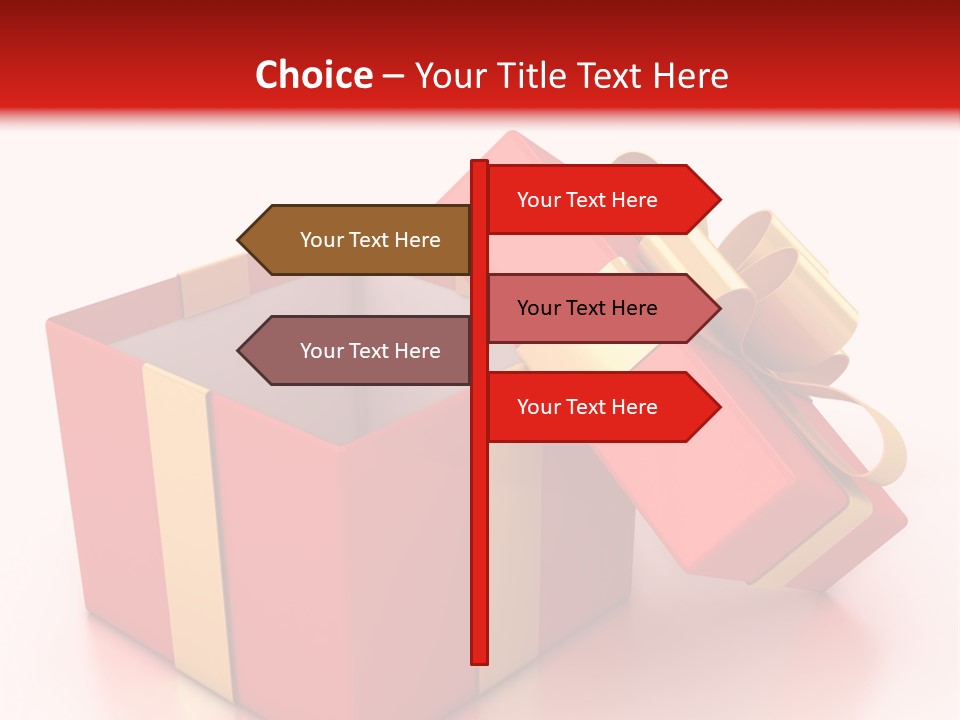 Red Packaging Event PowerPoint Template