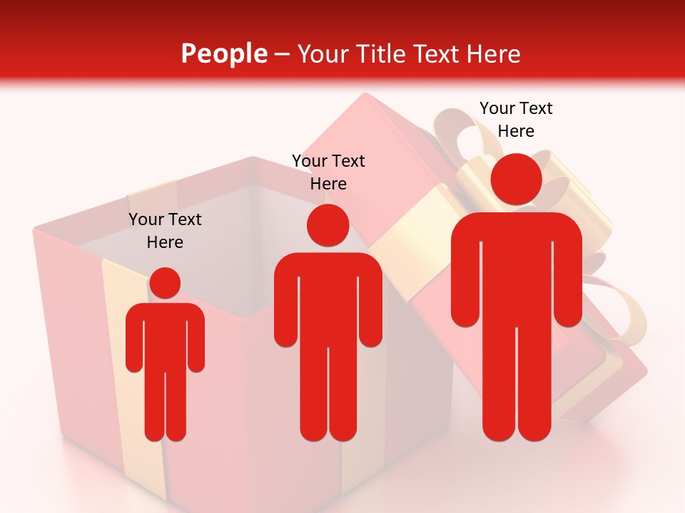 Red Packaging Event PowerPoint Template