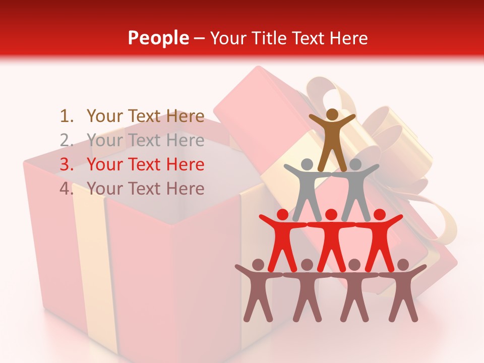 Red Packaging Event PowerPoint Template