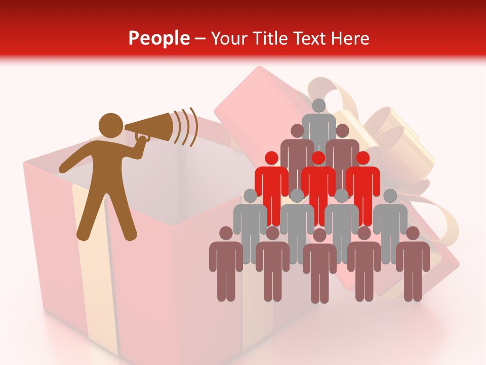 Red Packaging Event PowerPoint Template
