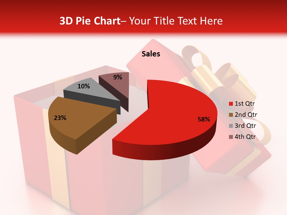 Red Packaging Event PowerPoint Template