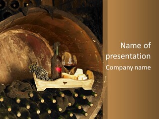 Central Life Cellar PowerPoint Template
