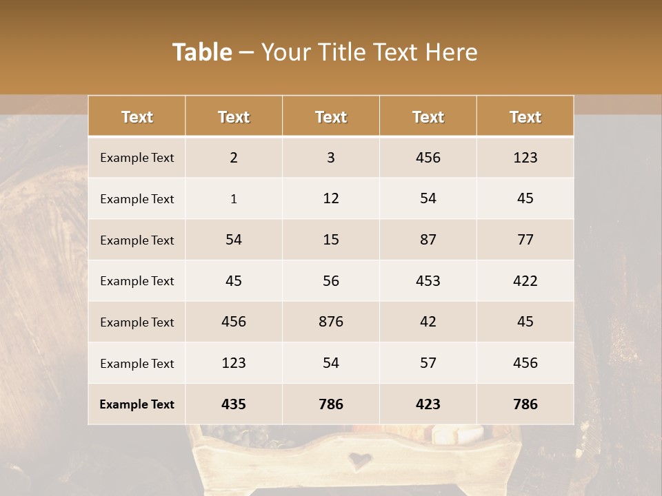 Central Life Cellar PowerPoint Template