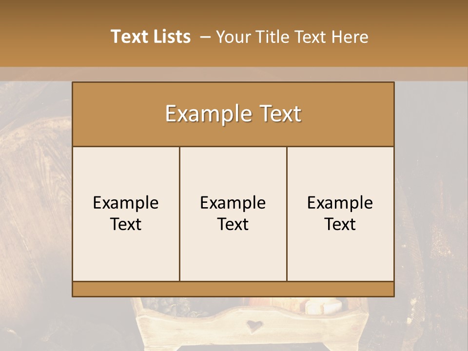 Central Life Cellar PowerPoint Template