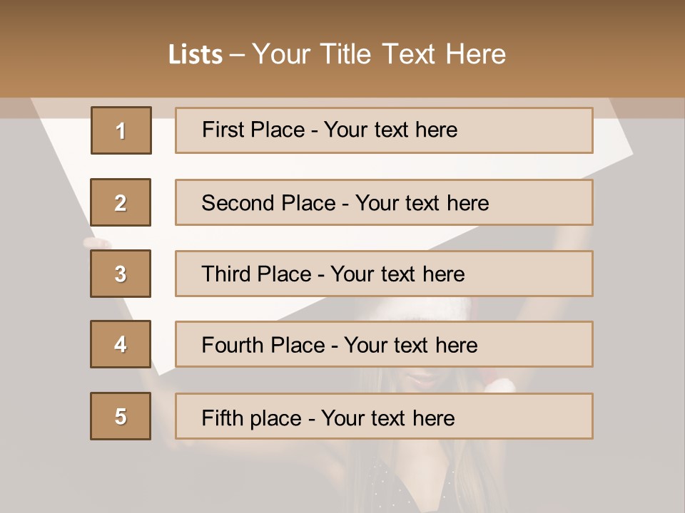 Chair Conference Room PowerPoint Template