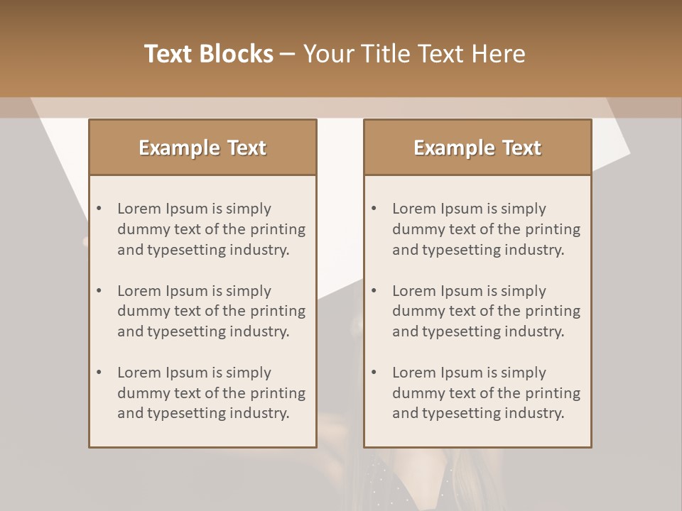 Chair Conference Room PowerPoint Template
