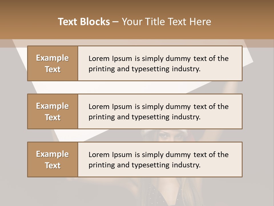 Chair Conference Room PowerPoint Template