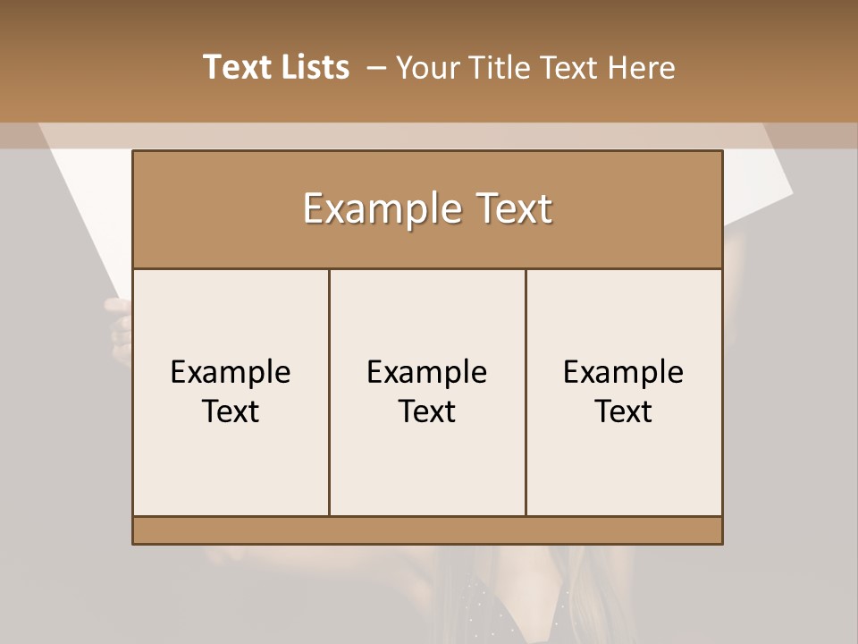 Chair Conference Room PowerPoint Template