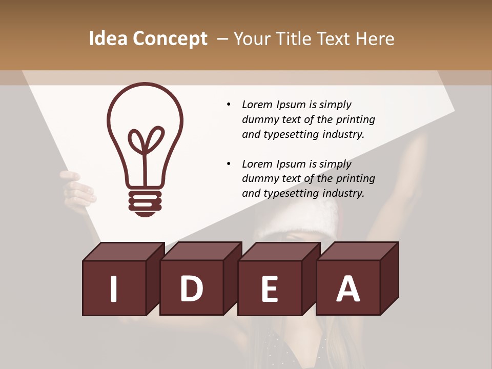 Chair Conference Room PowerPoint Template