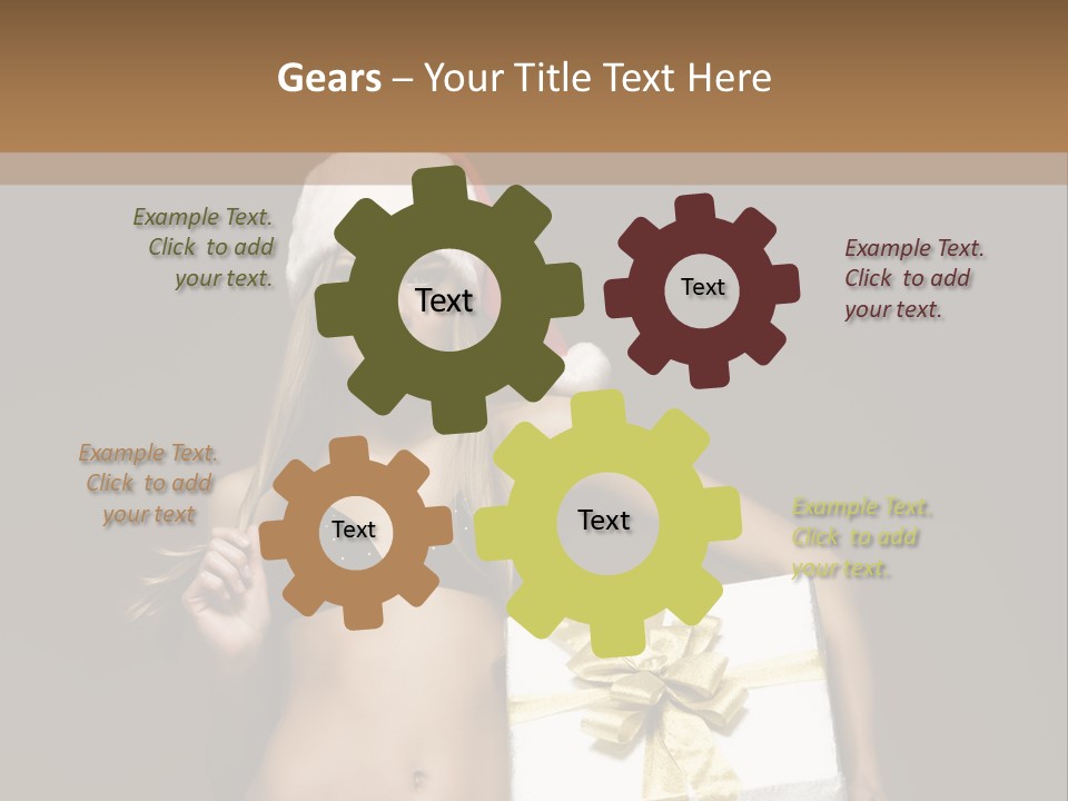 Chair Communication Toon PowerPoint Template