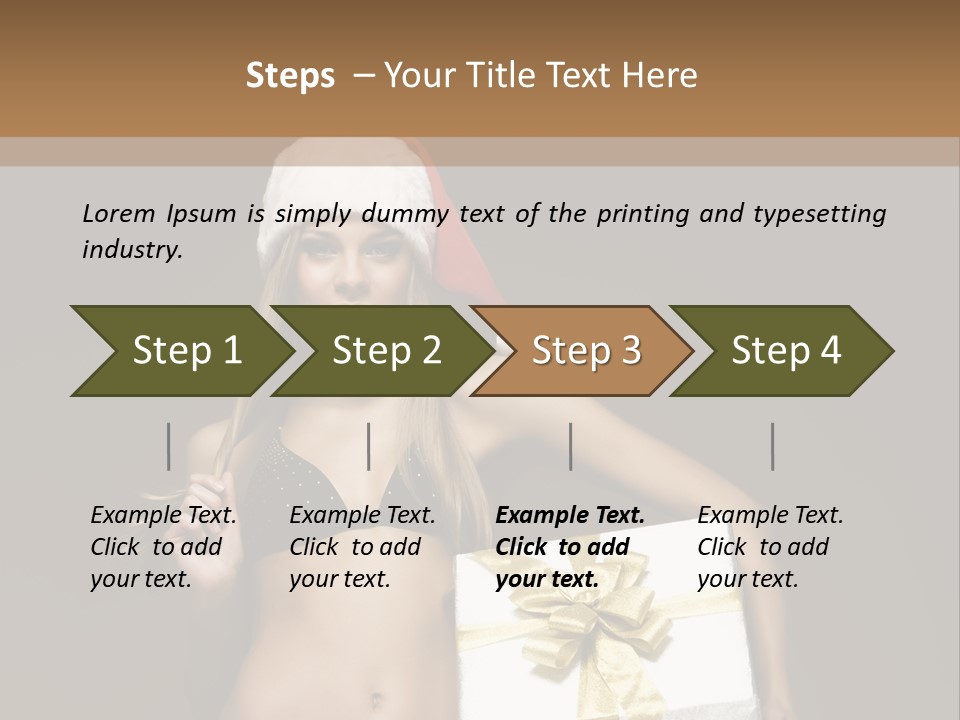 Chair Communication Toon PowerPoint Template