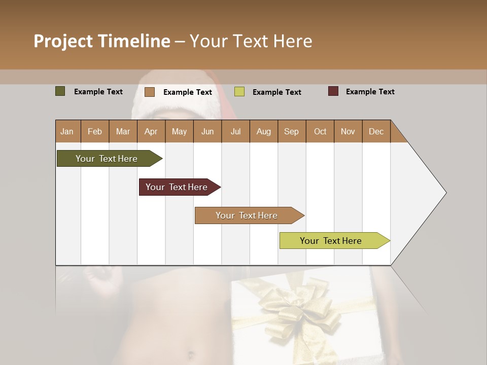 Chair Communication Toon PowerPoint Template