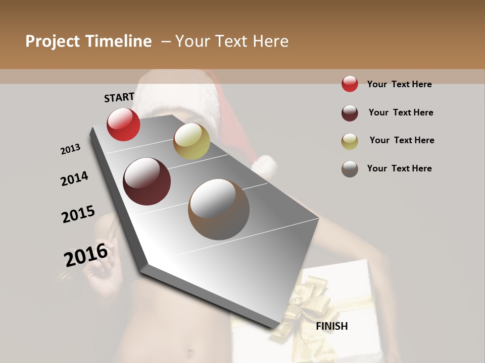 Chair Communication Toon PowerPoint Template