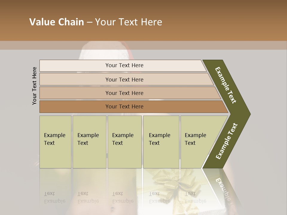 Chair Communication Toon PowerPoint Template