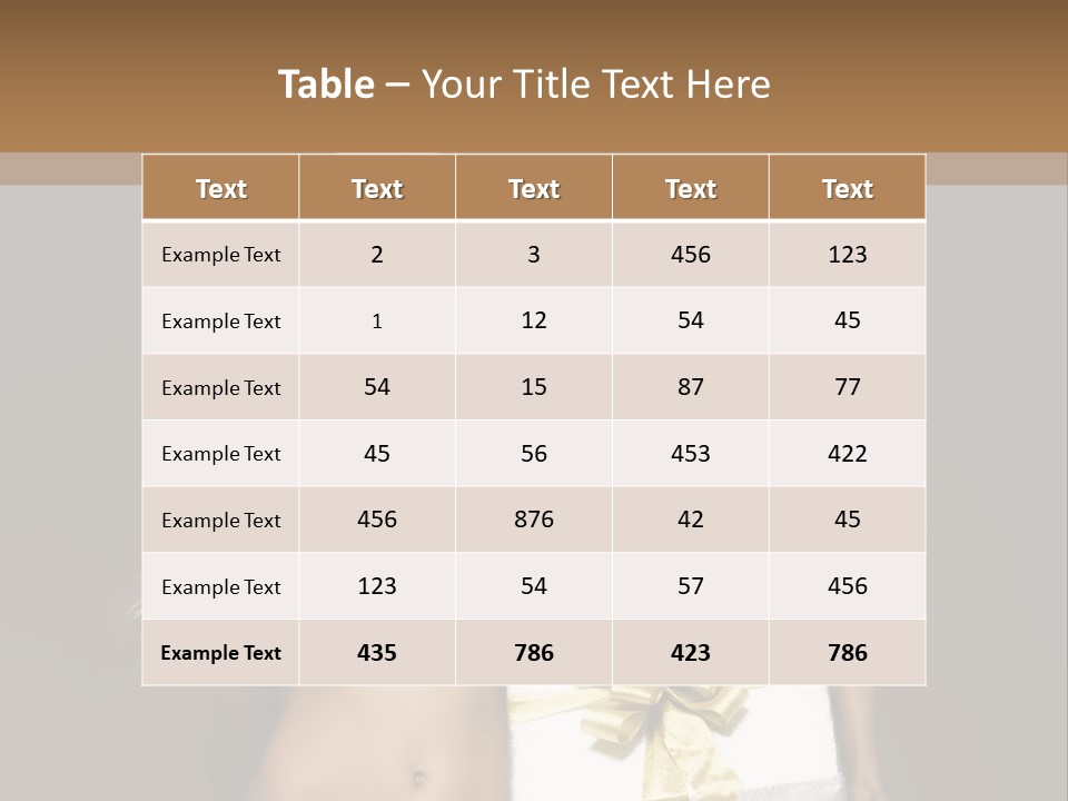 Chair Communication Toon PowerPoint Template