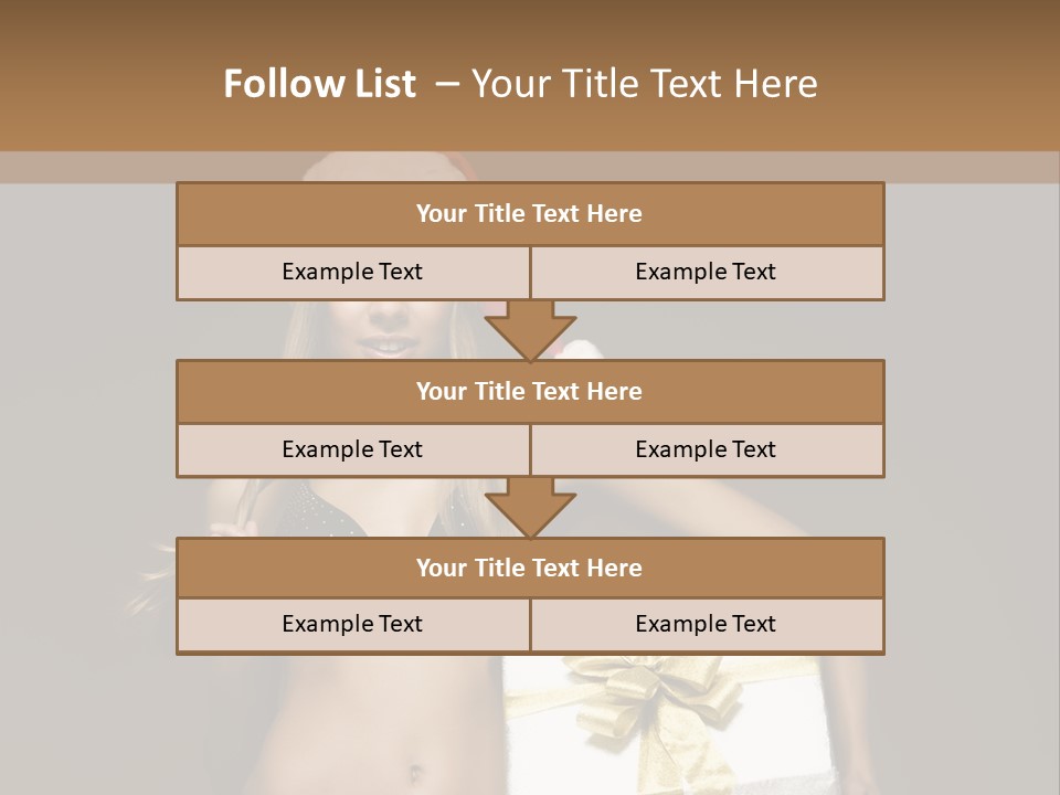 Chair Communication Toon PowerPoint Template